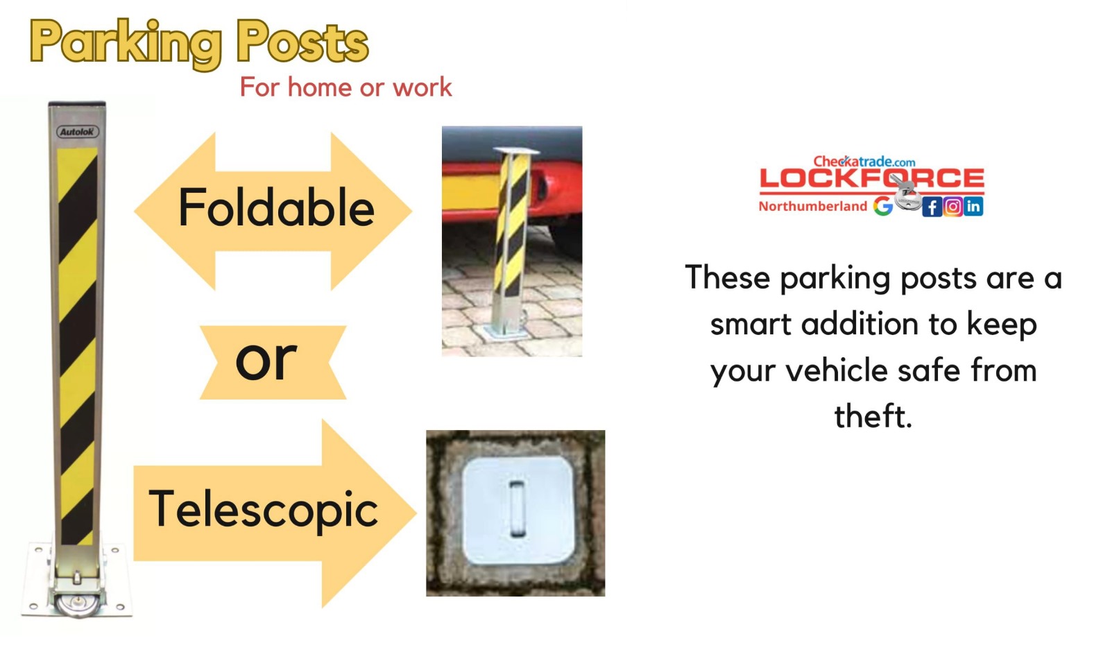 Parking Post Installation