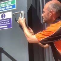Fire Door Mechanism in Wirral